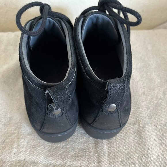 Dansko Woman's Black Suede Ellen Burnished Ankle Boots Sz 8.5 - 9 - Picture 5 of 13